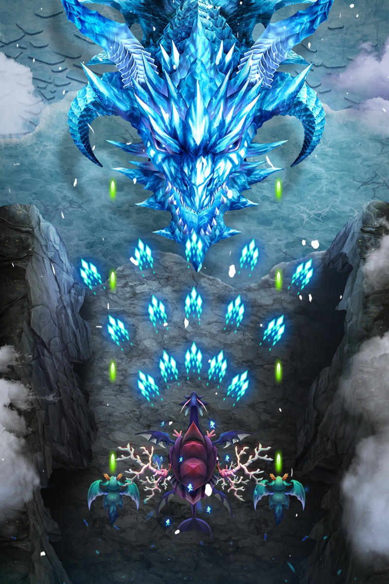 ドラゴンシューター：ドラゴンのエピック戦争 ゲームのスクリーンショット