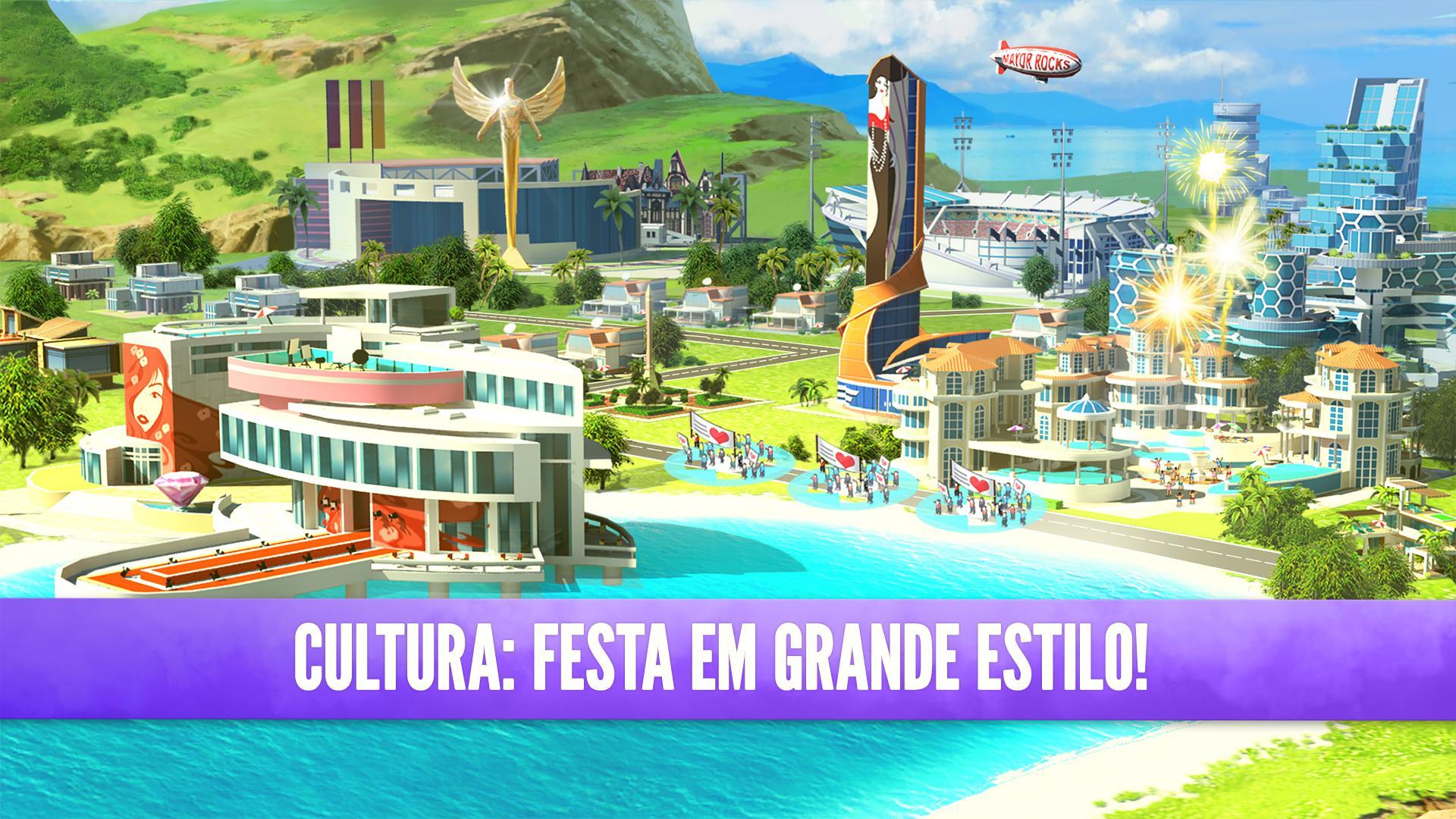 Captura de Tela do Jogo Little Big City 2