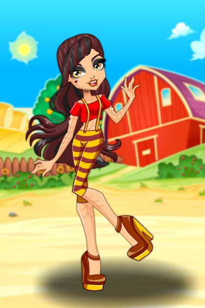 Screenshot of Ghouls Fashion Style Monsters Dress Up Makeup Game