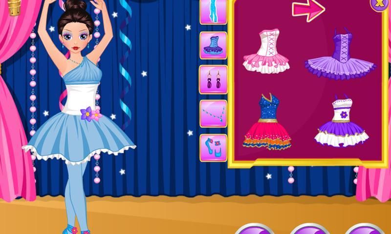 Ballet Dancer - Dress Up Game Game Screenshot