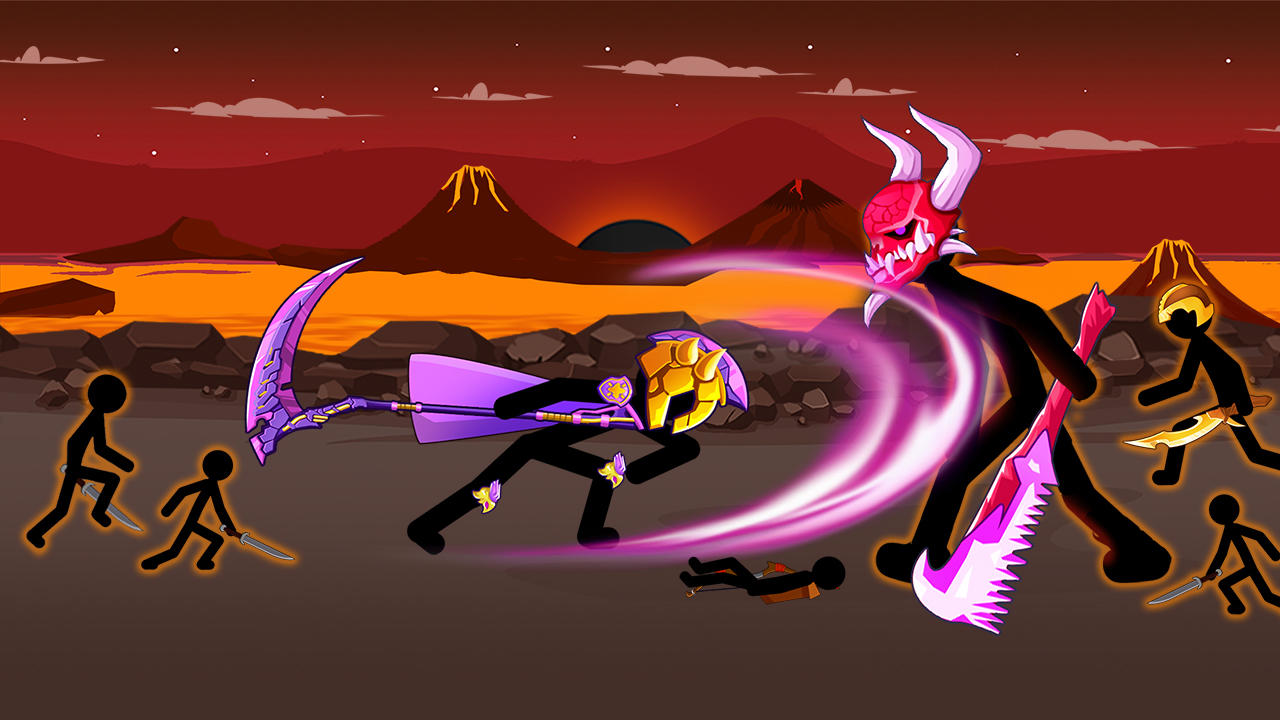 Скриншот игры Stick Giant: Army Battle
