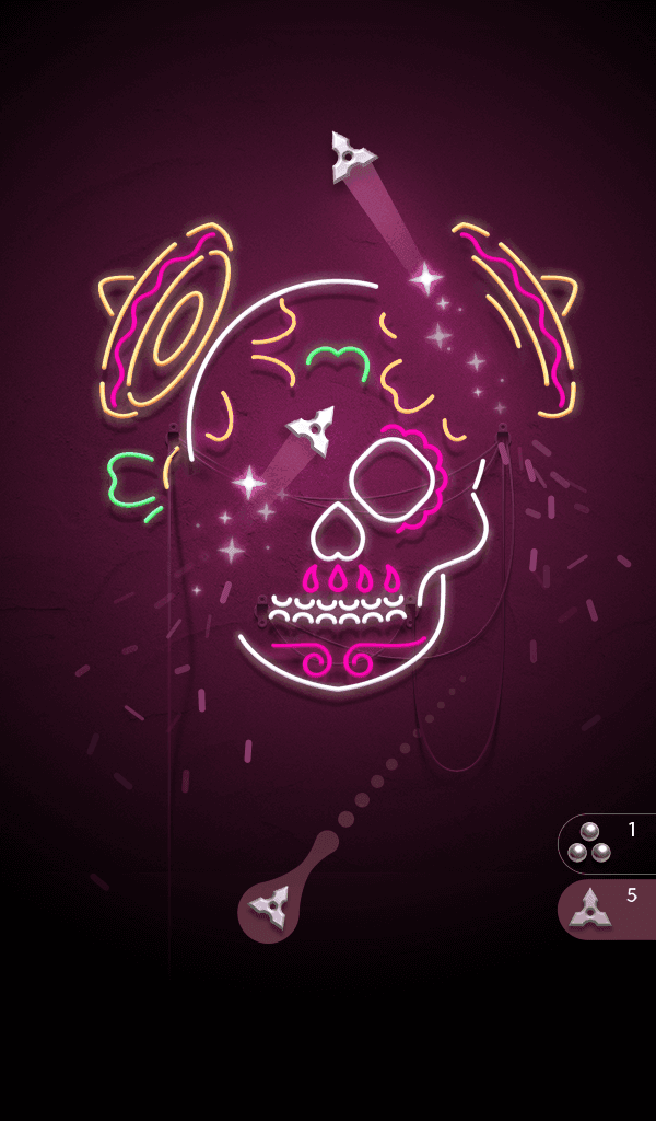 Hit the Light - Neon Shooter Game Screenshot