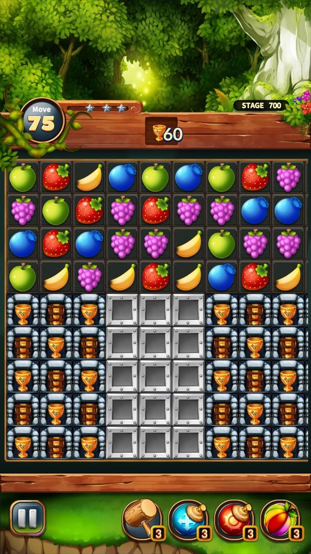 Screenshot of Sweet Fruit POP : Match 3 Puzzle