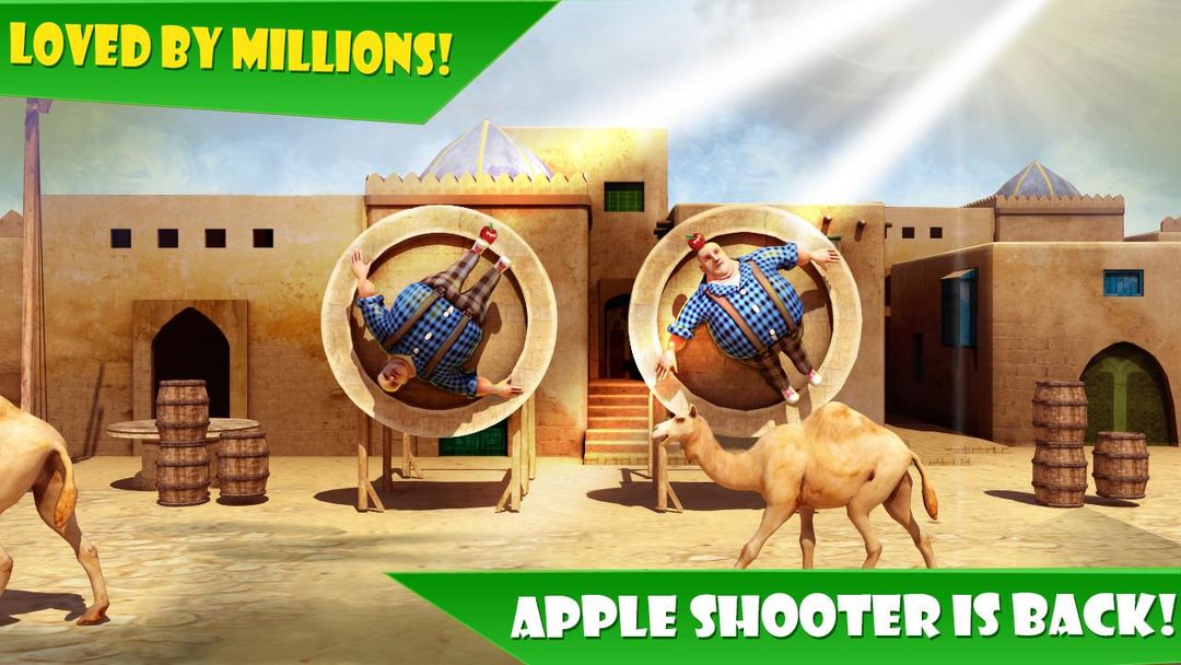 Screenshot of Apple Shooter