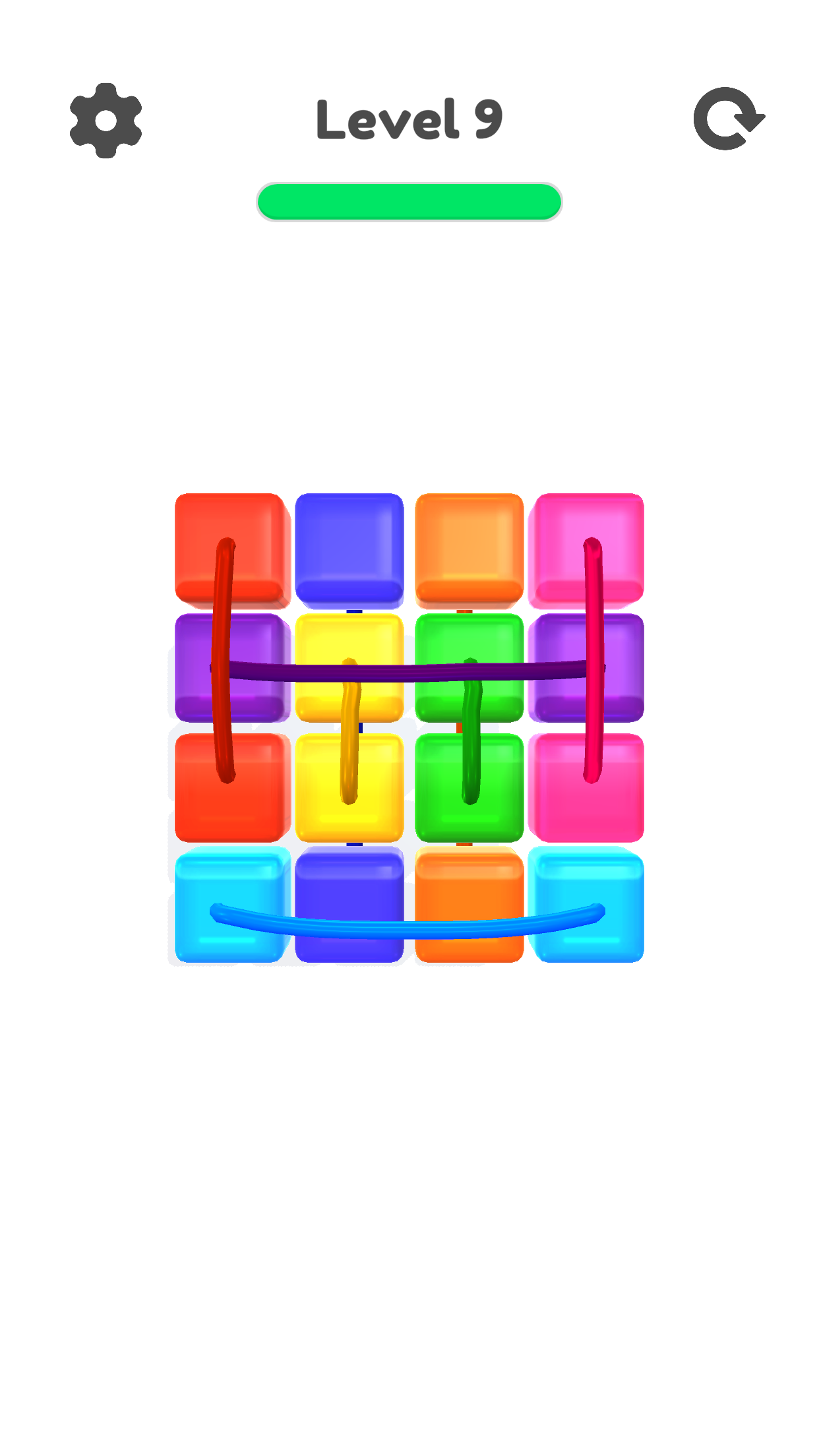 Cube Rope 3D 遊戲截圖