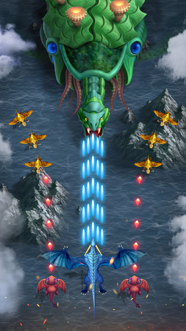 Dragon shooter - Dragon war ภาพหน้าจอเกม