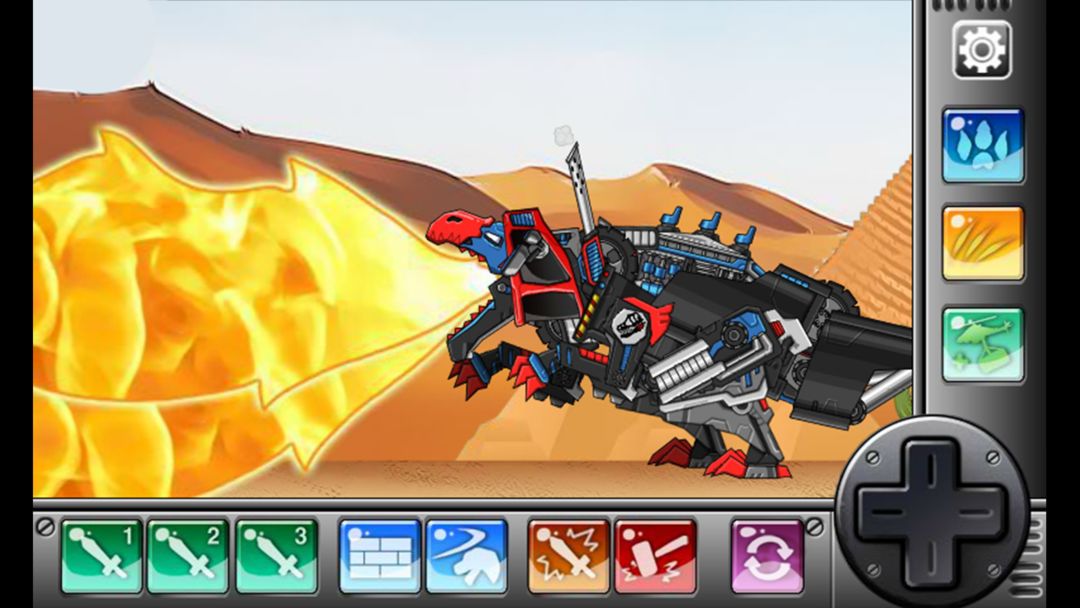 메갈로사우루스 - 합체! 다이노 로봇: 공룡 조립 게임 ภาพหน้าจอเกม