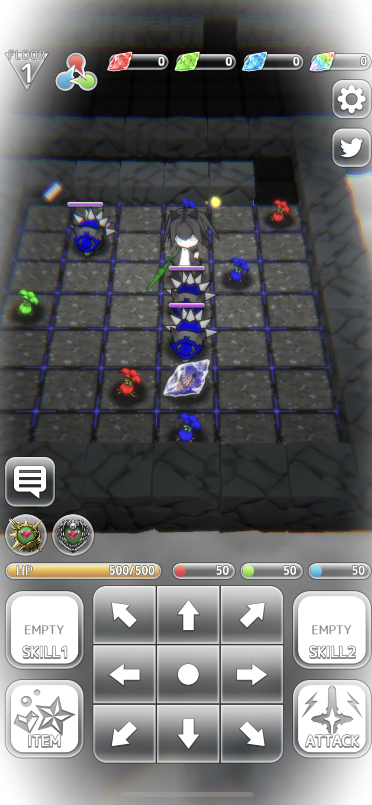 Rainbow Yggdrasil Game Screenshot