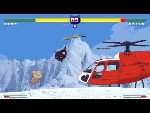 Screenshot of the video of Cat Puncher