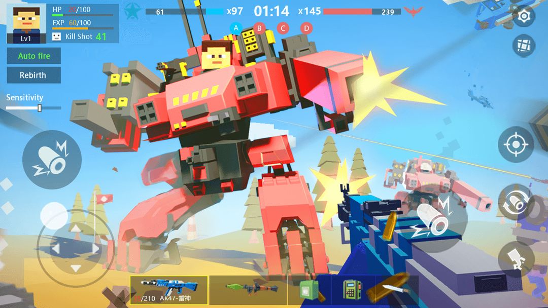 Gun Battle World:Shooting Game screenshot game