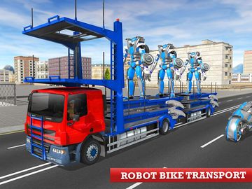 Multi Robot City Transport Sim Game Screenshot