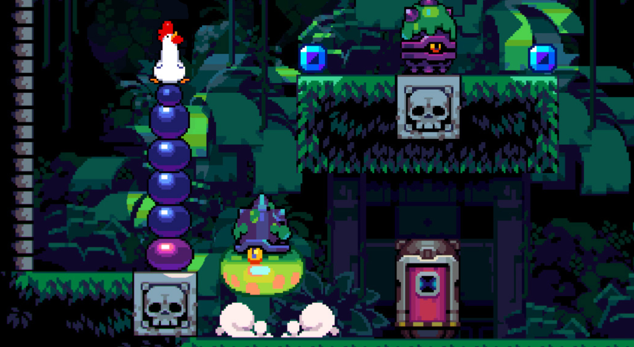 Bomb Chicken ภาพหน้าจอเกม