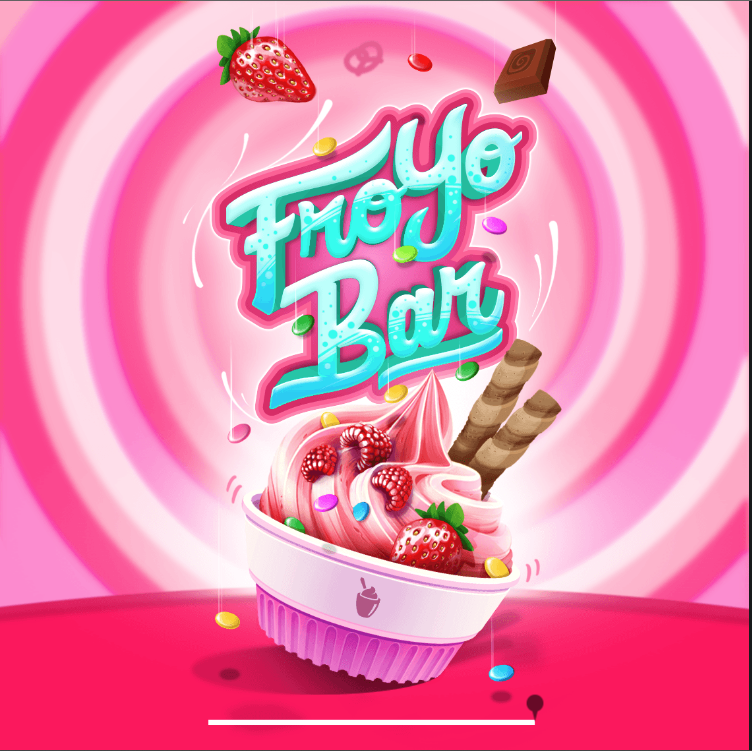 Strawberry Bar Game Screenshot