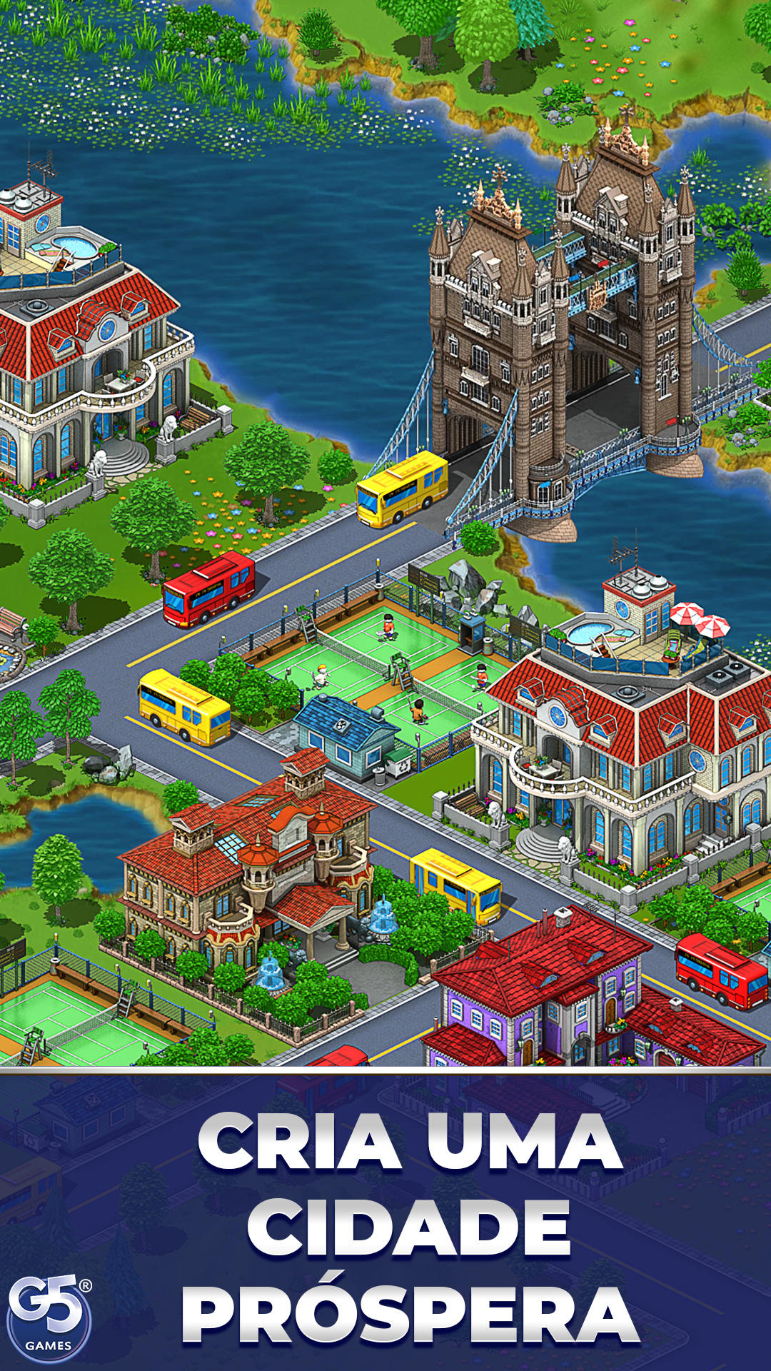 Captura de Tela do Jogo Virtual City Playground
