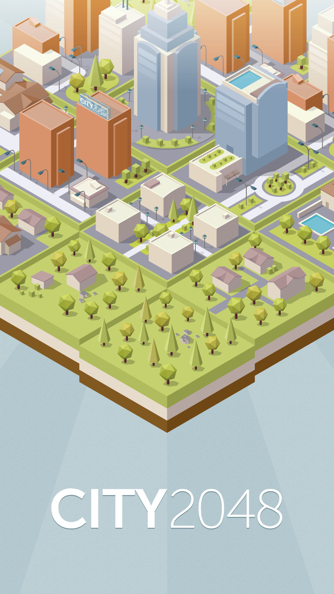 City 2048 게임 스크린샷