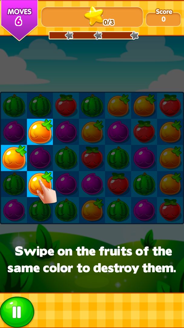 Fruit Match 3（测试版） ภาพหน้าจอเกม