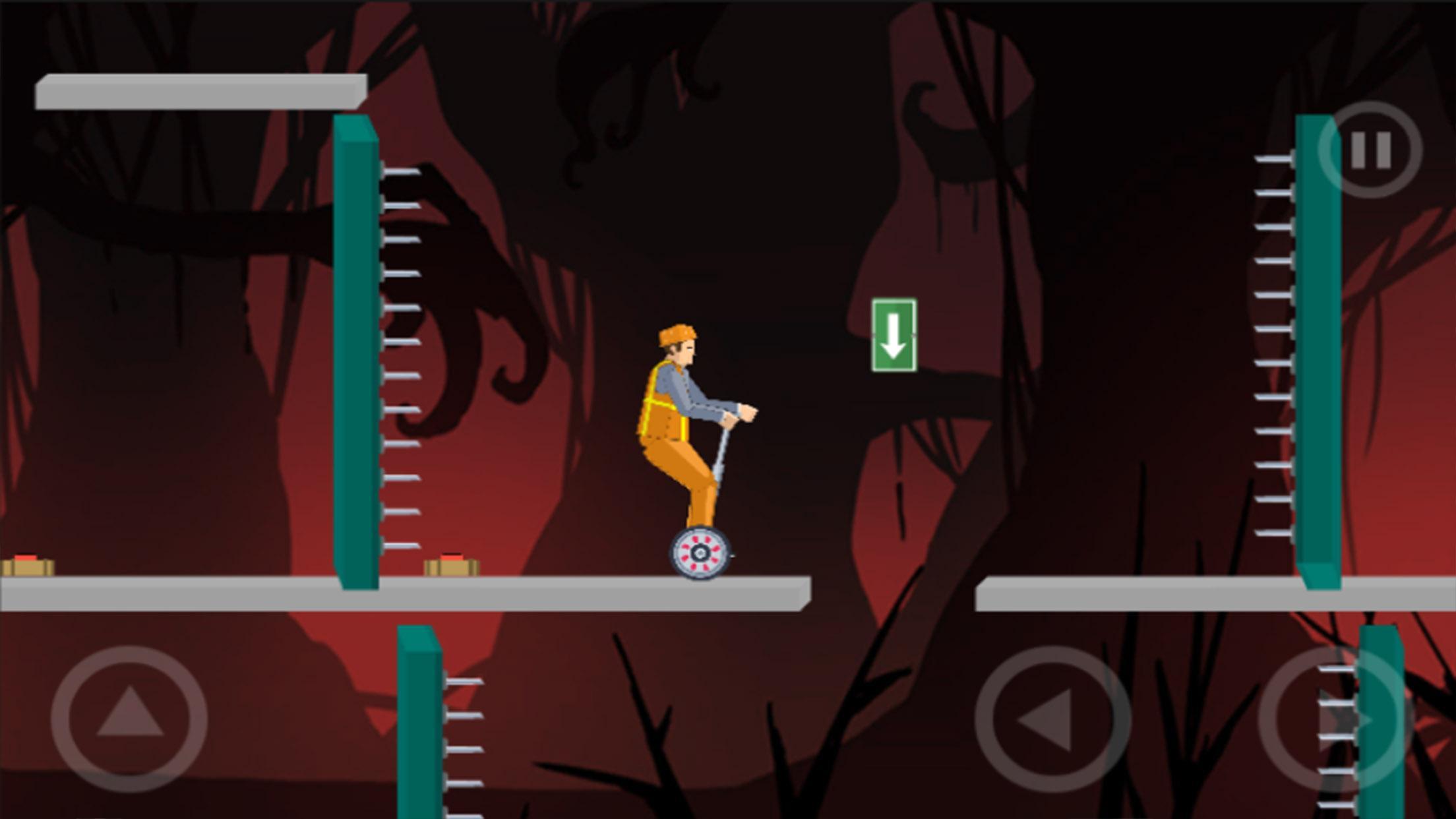 Cuplikan Layar Game Bloody Wheels 2 : The Blood and Happy Glory