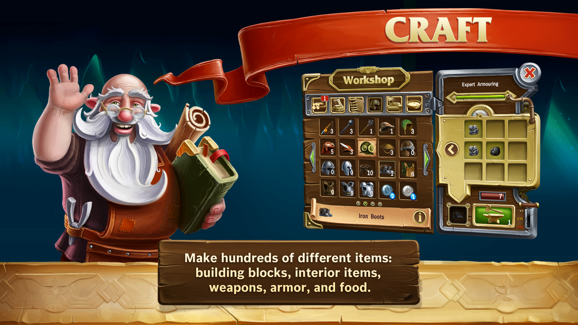 Screenshot of Craft The World