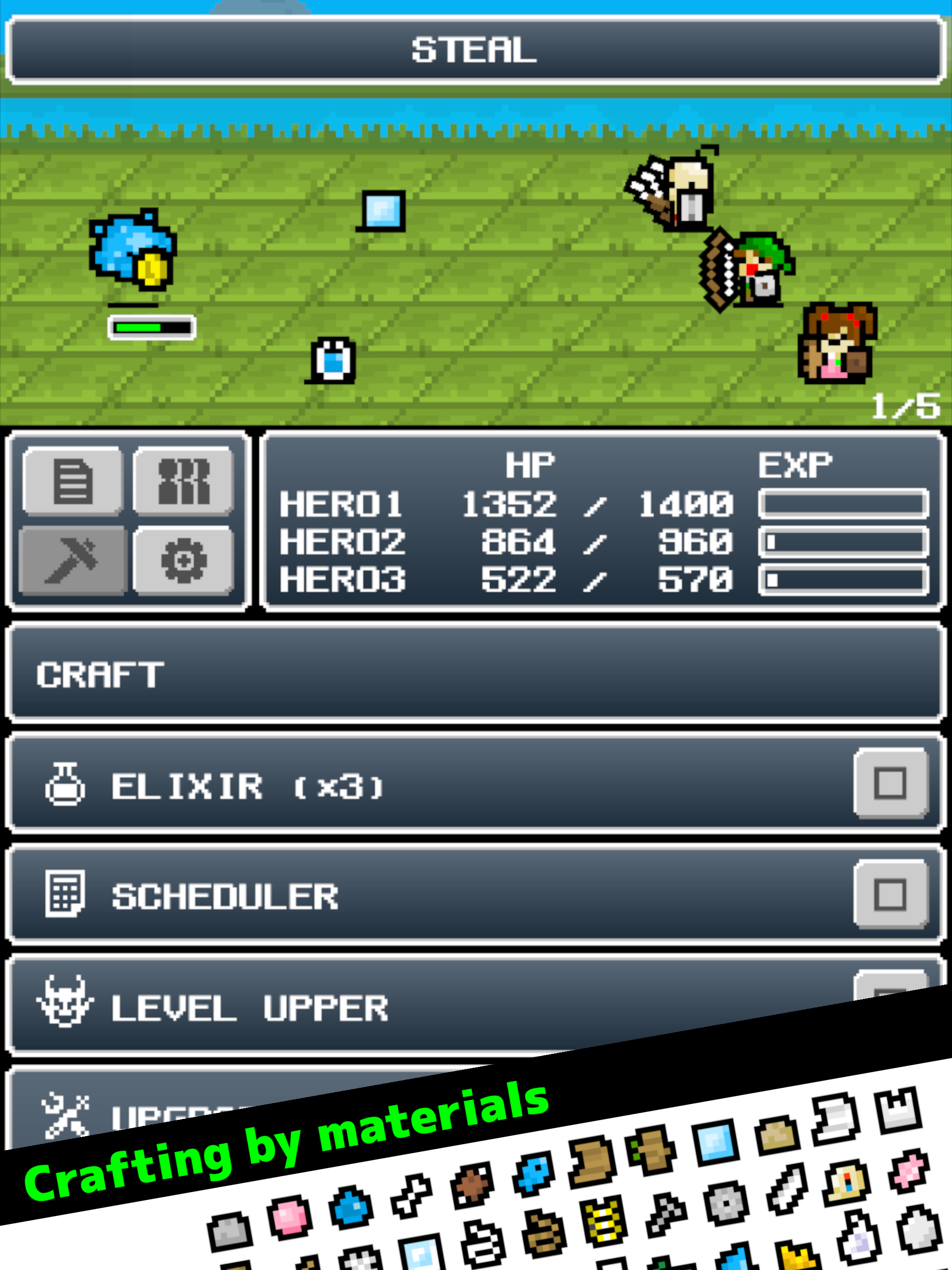 Cuplikan Layar Game MinuteKnights