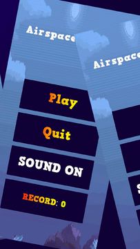 Airspace Shooter ゲームのスクリーンショット