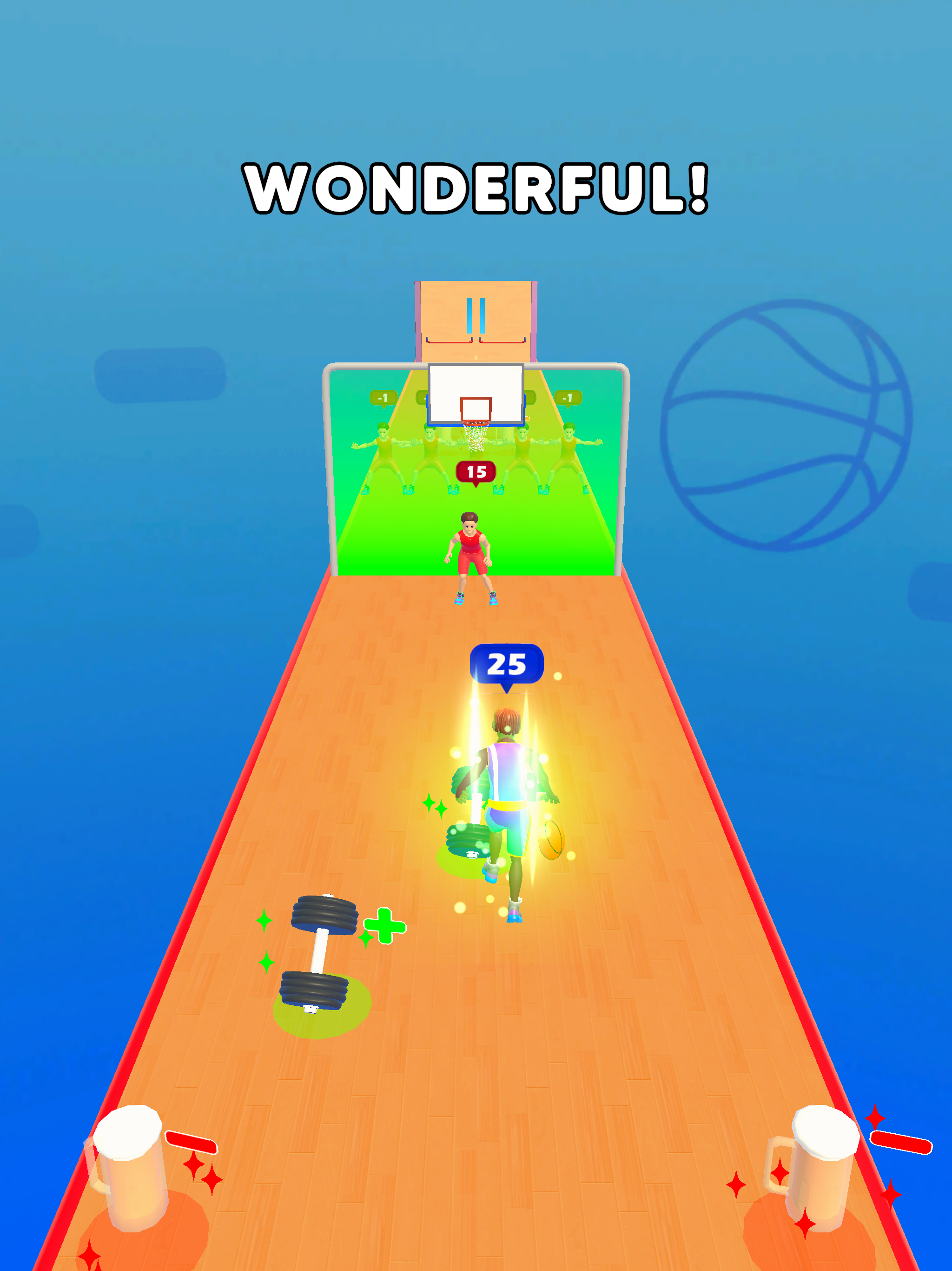 Hoop Hero 3D screenshot game