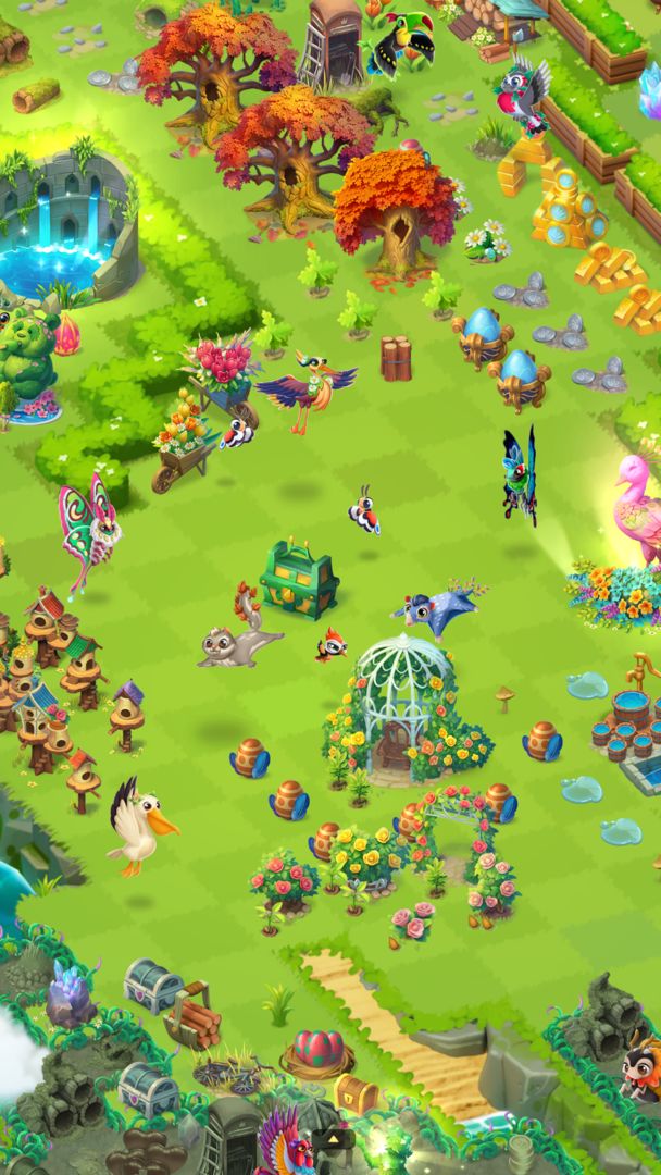 Merge Gardens screenshot game