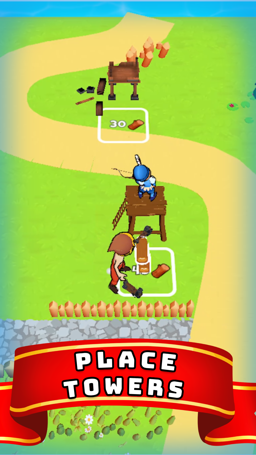 Land Defender Game Screenshot