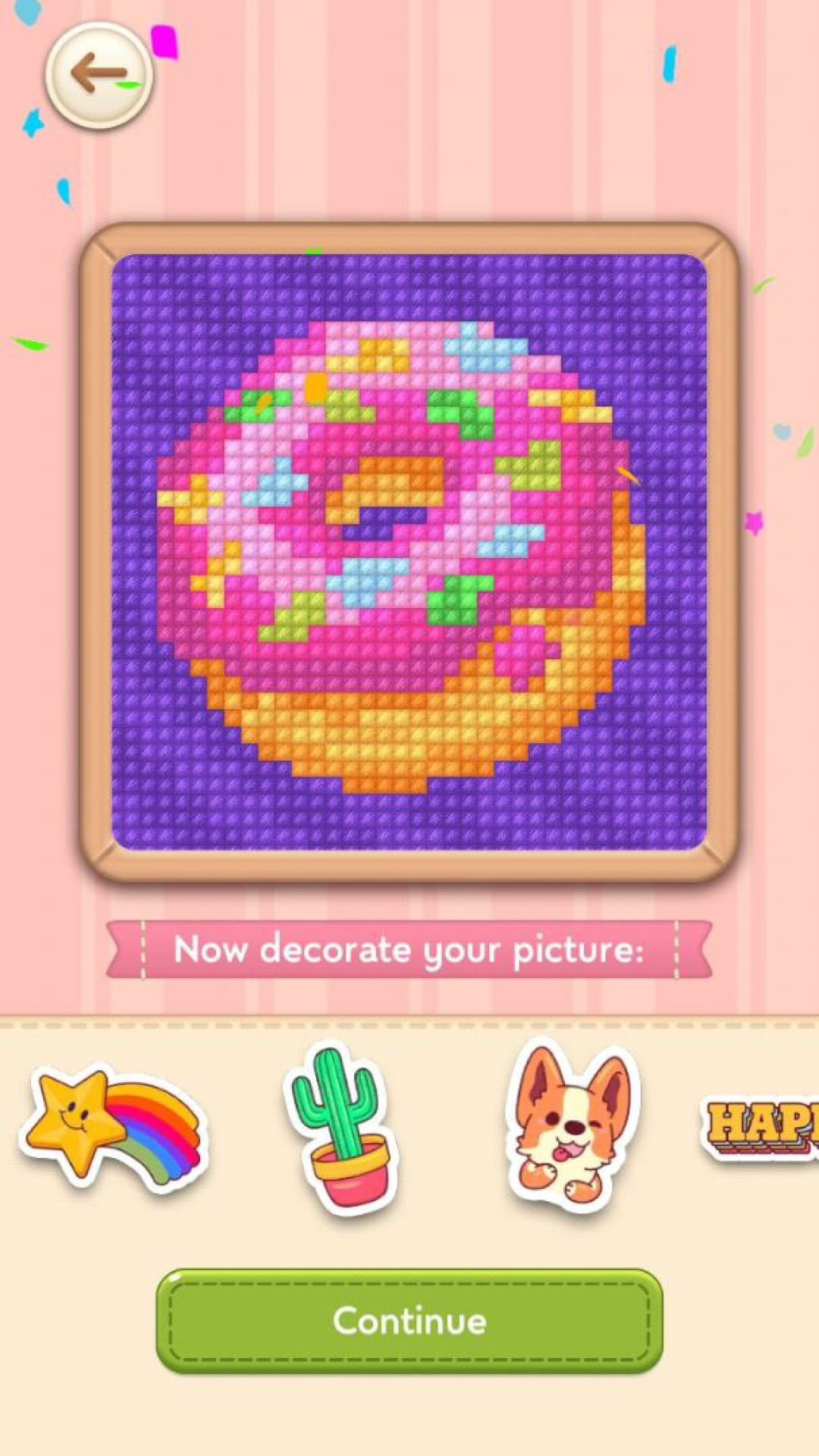 Аrt cross stitch Game Screenshot