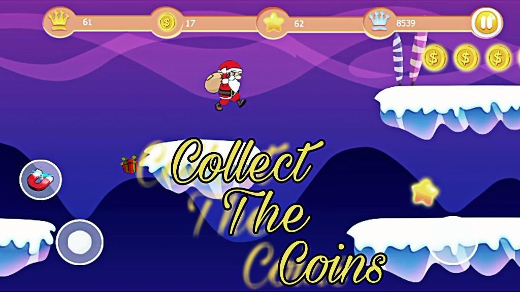 Santa Rush ゲームのスクリーンショット