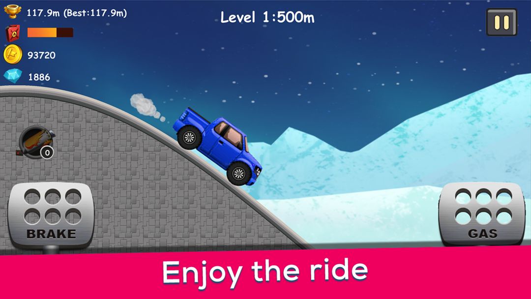 Screenshot of Hill Climb Racing