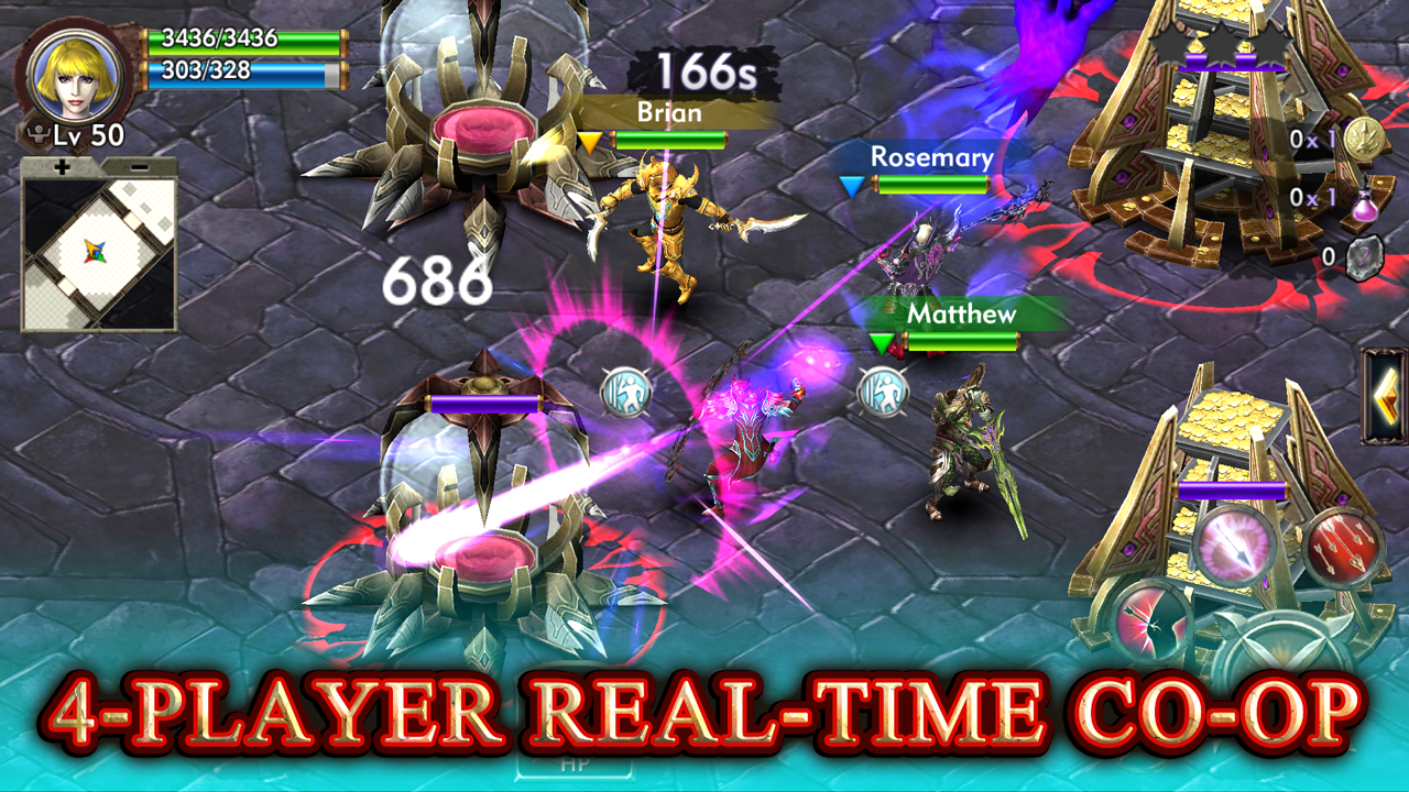 Скриншот игры Fortress Legends