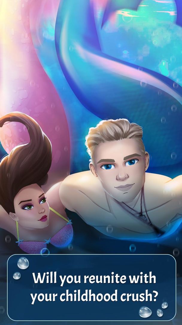 Screenshot of Mermaid Love Story Games
