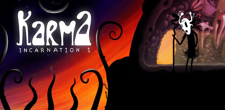 Screenshot of the video of Karma. Incarnation 1.