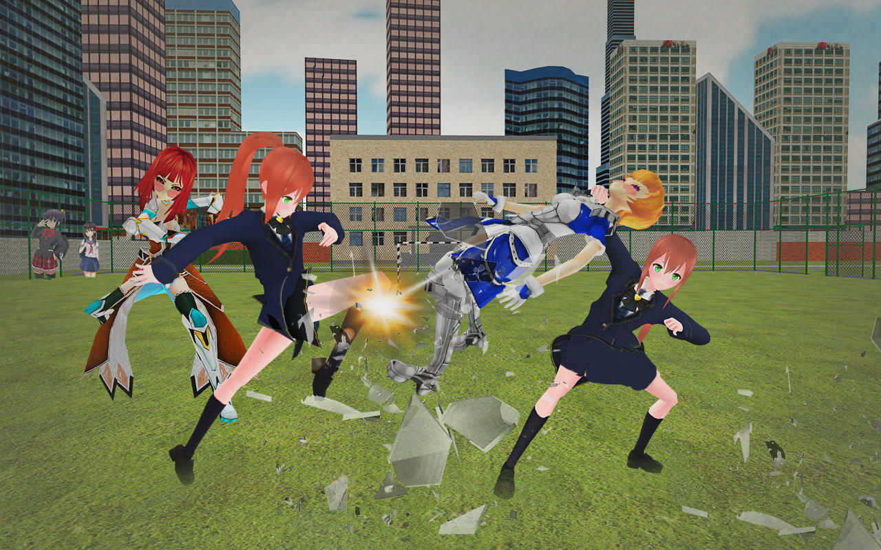 Screenshot 3 of Anime High School Fighting Sim 