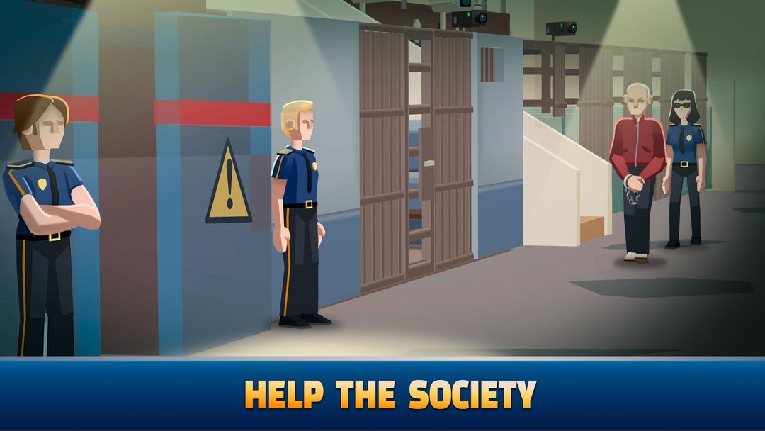 Idle Police Tycoon - Cops Game ภาพหน้าจอเกม