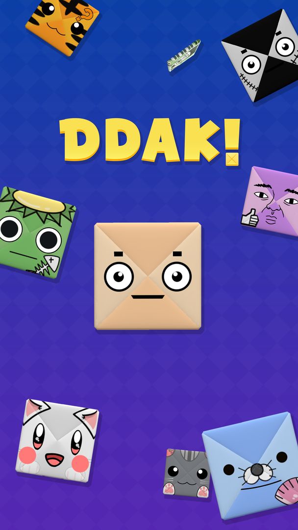 딱지치기 : DDAK (실시간 온라인 대전) 게임 스크린 샷