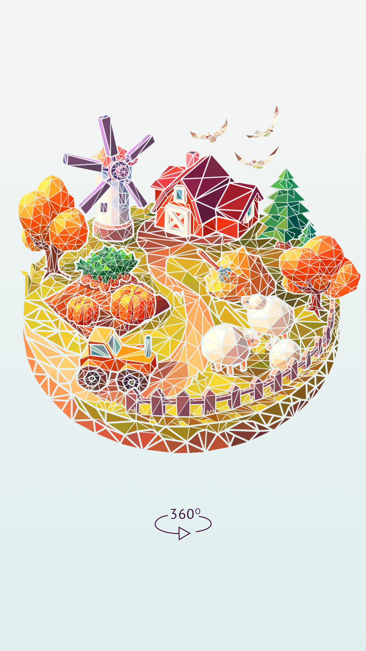 Polysphere: Art Puzzle Game Game Screenshot
