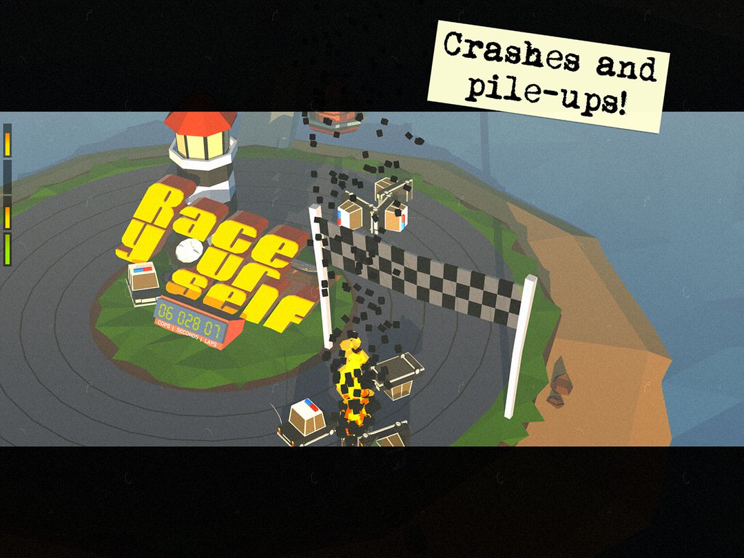 Race Yourself Free screenshot game