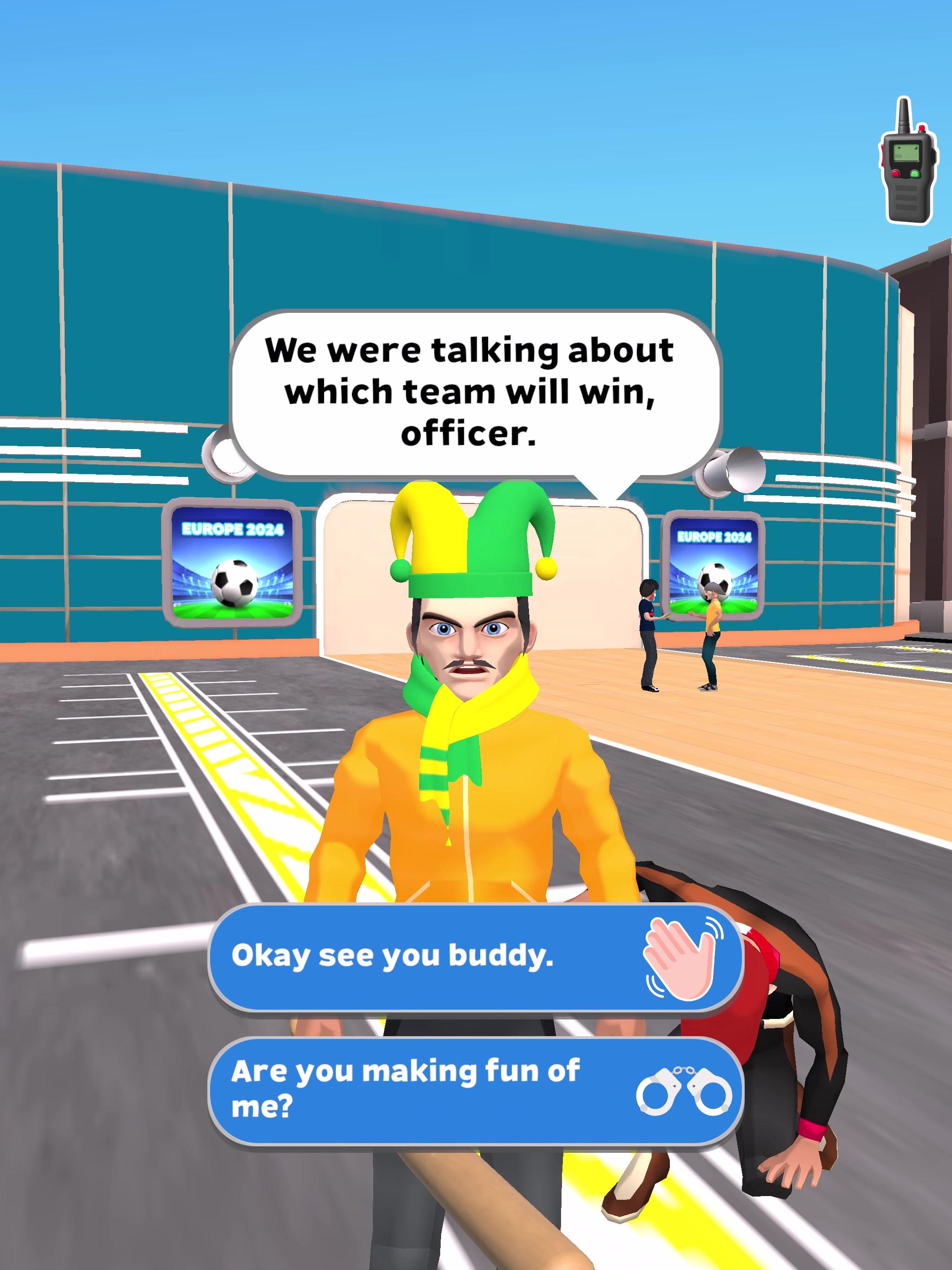 Soccer Security Game 2025 Game Screenshot