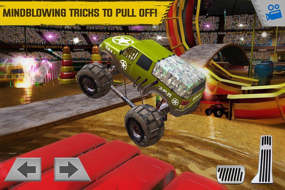 Monster Truck Arena Driver Game Screenshot