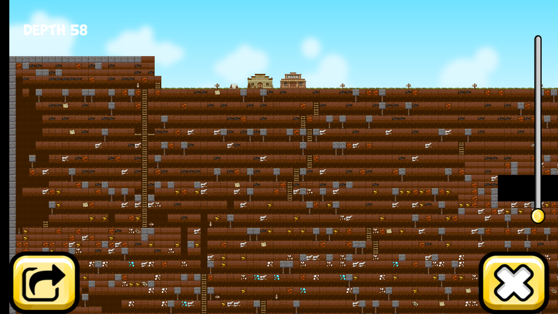 Tiny Miner Game Screenshot