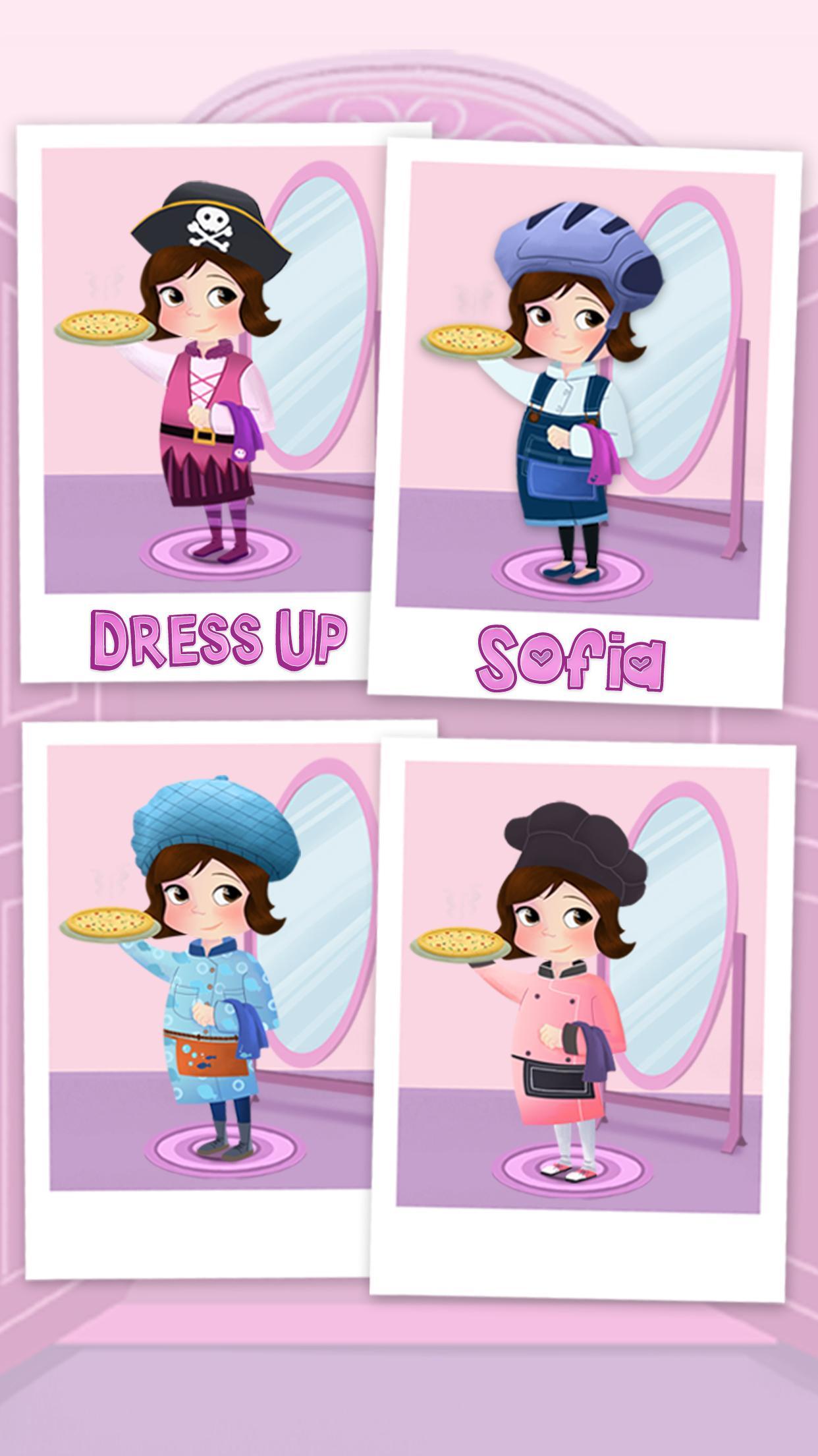 Baby Chef Sofia's Pizza Party Game Screenshot