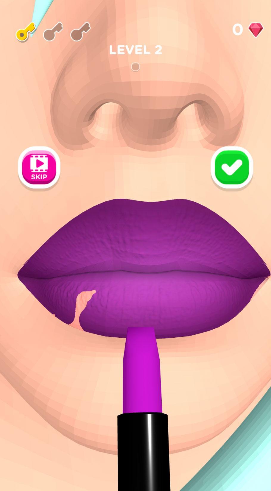 Screenshot 6 of Lip Art !! 3D 1.0