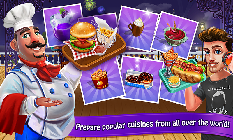 A Chef's Madness cooking Games Game Screenshot