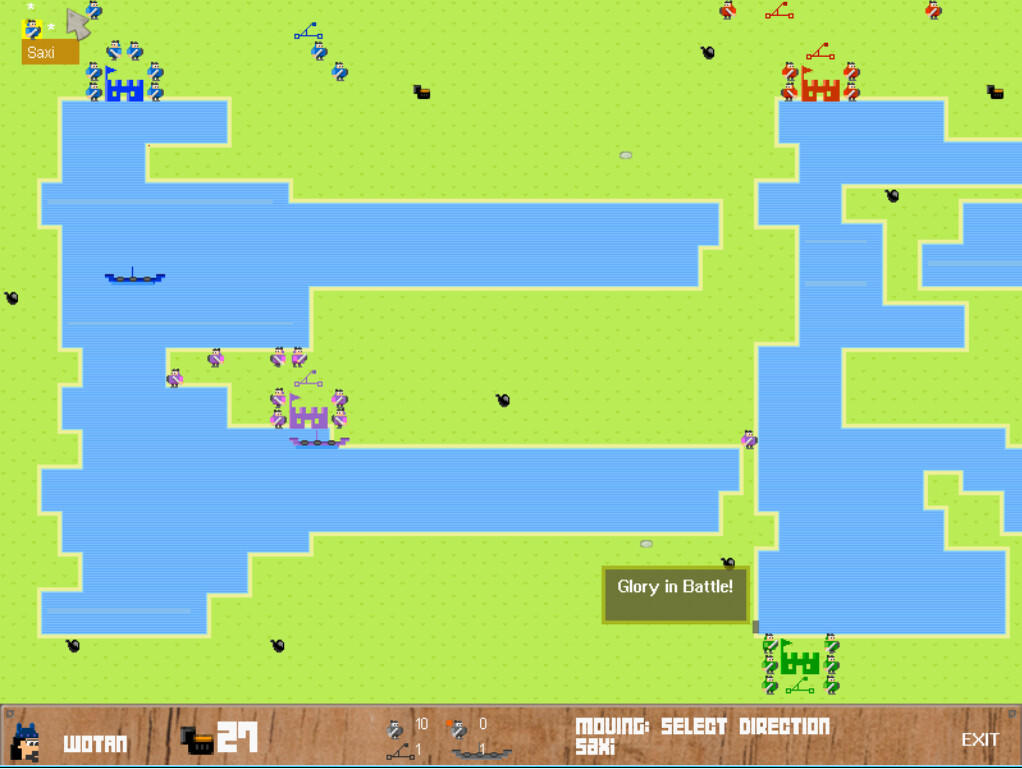 Viking Invaders Game Screenshot