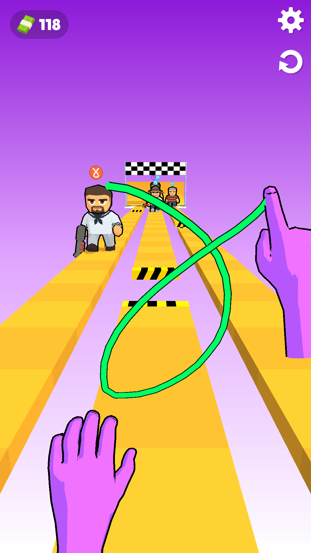 Скриншот игры Draw 2 Run