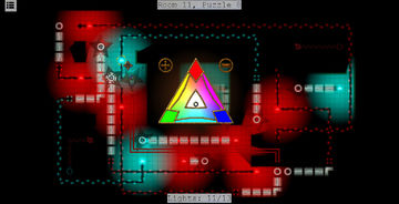 Tesla's Puzzles of Lights Game Screenshot