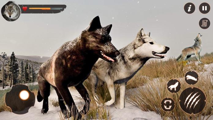 Cuplikan Layar Game Wild Wolf Simulator 3D Games