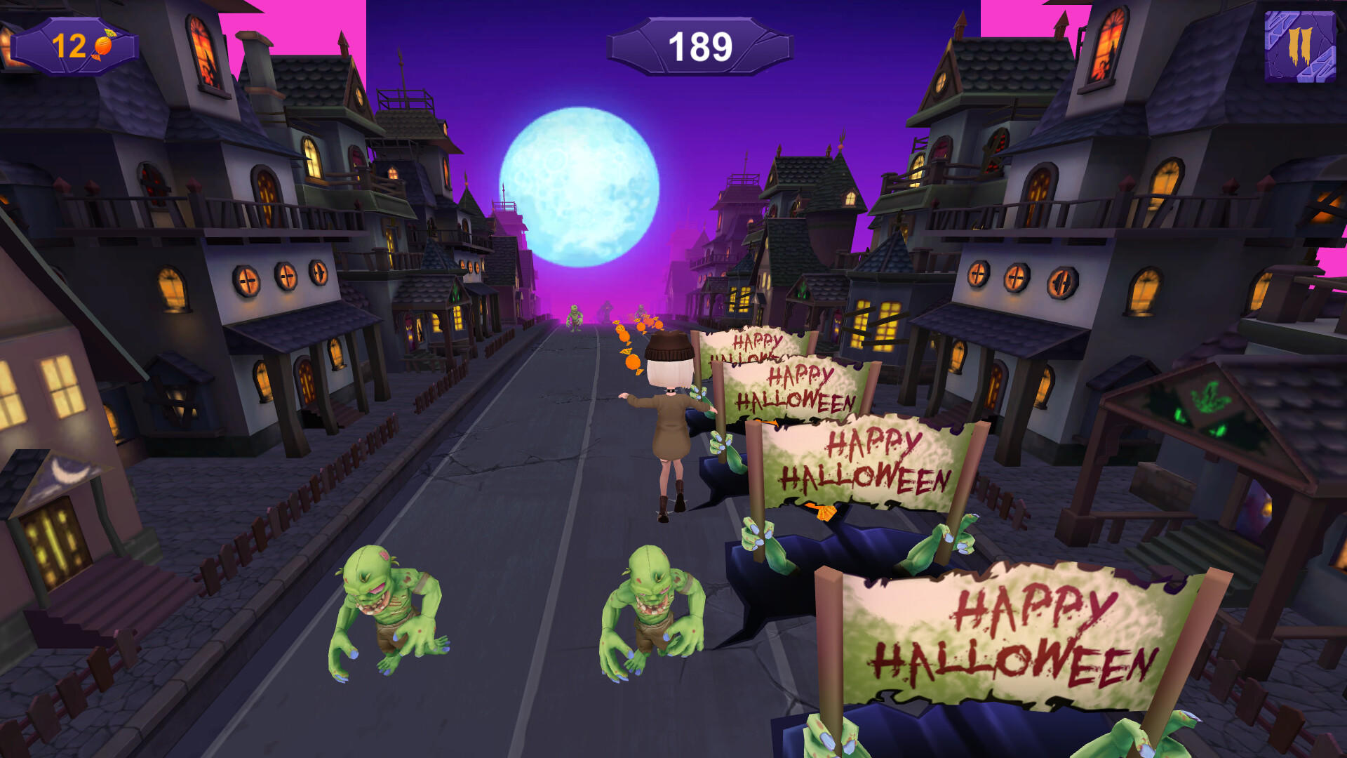 Halloween Again 게임 스크린 샷