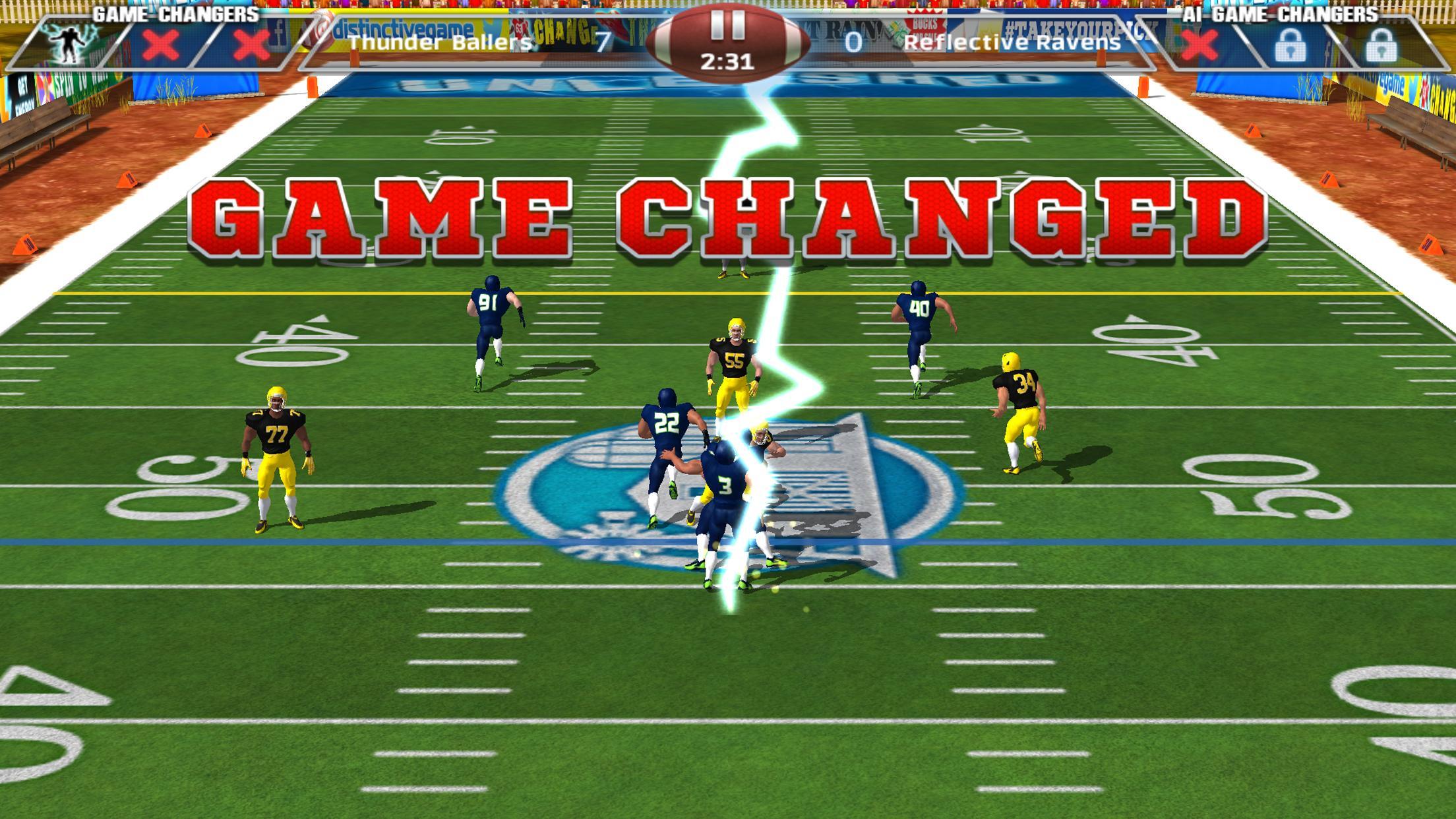 Football Jamaal Charles 게임 스크린샷